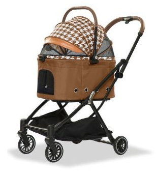 EURODOG KATLANABİLİR KEDİ-KÖPEK ARB. KAHVERENGİ 67X49X100 CM