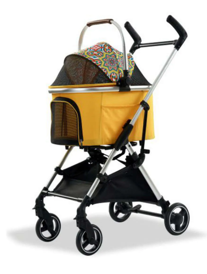 EURODOG KATLANABİLİR KEDİ-KÖPEK ARB. SARI 60X44X100 CM
