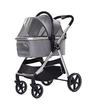 EURODOG KATLANABİLİR KEDİ-KÖPEK ARB. GRİ 78X58X106 CM