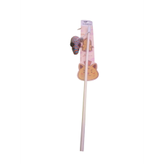 W587 (PAKET İÇİ 10 ADETİR ) FARELİ AHŞAP KEDİ OLTASI