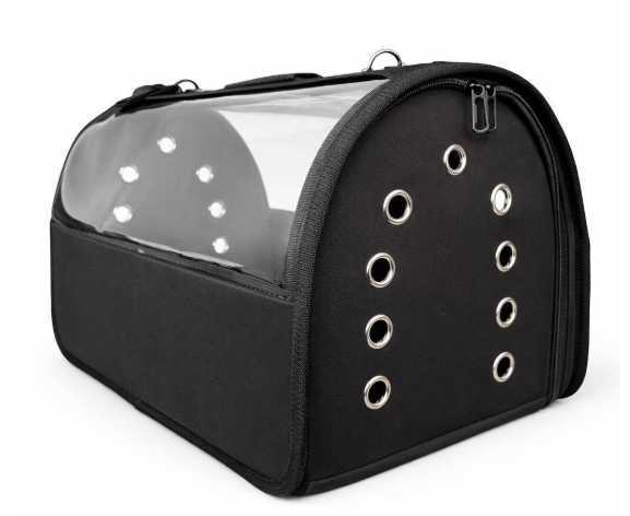 FLYBAG ŞEFFAF ÇANTA BÜYÜK BOY SİYAH