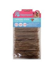 HEYMYPET DERİ BURGU ÇUBUK İNCE BOY 150'Lİ PAKET NATUREL