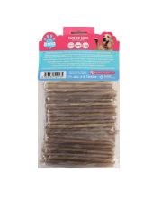 HEYMYPET DERİ BURGU ÇUBUK İNCE BOY 150'Lİ PAKET NATUREL