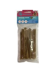 HEYMYPET DERİ BURGU ÇUBUK İNCE BOY 20'Lİ PAKET NATURAL