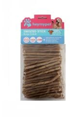HEYMYPET DERİ BURGU ÇUBUK KALIN BOY 100'LÜ PAKET NATURAL