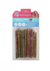 HEYMYPET DERİ MUNCHY ÇUBUK İNCE BOY 25'Lİ PAKET KARIŞIK RENK