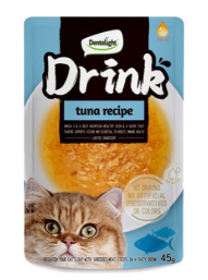 DENTALIGHT CAT DRİNK TUNA 45 GR