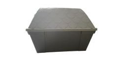 STEFANPLAST YEŞİL ÇATILI GRİ GÖVDELİ (LARGE) KULÜBE