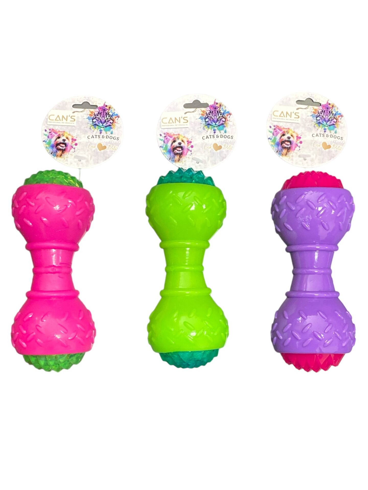 CANS T002 IŞIKLI HALTER OYUNCAK 15 X 5 CM