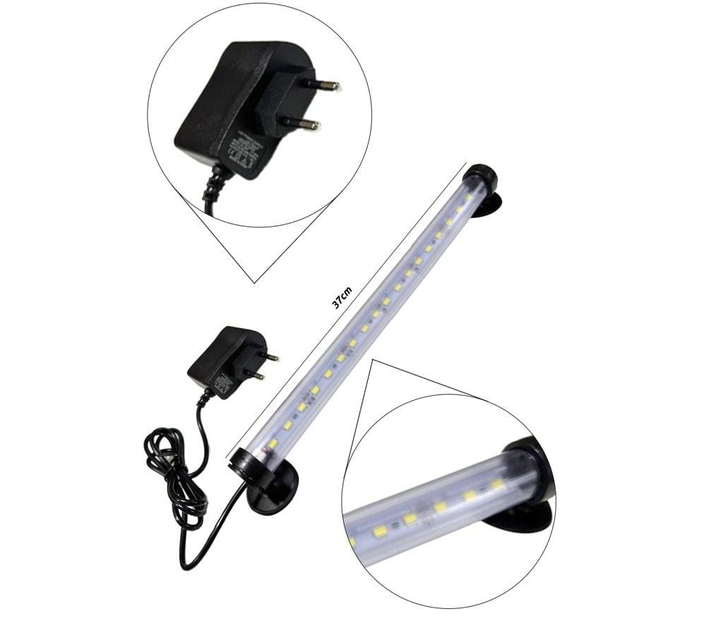 TUĞPET SMD 5730 LED LAMBA 40 CM 12W ADAPTÖRLÜ (BEYAZ)