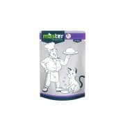MASTER TAVŞAN ETLİ POUCH KEDİ MAMASI JÖLE 80 GR (KOLİ İÇİ 24 ADETTİR)
