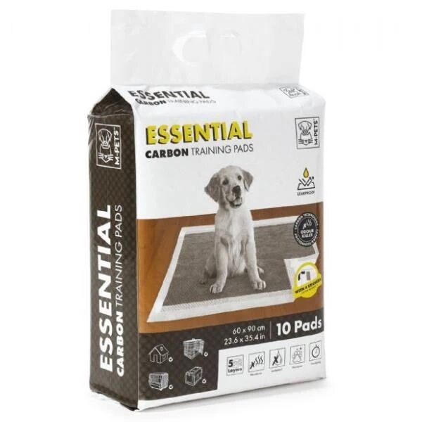 ESSENTIAL TUVALET EĞİTİM PEDİ AKTİF KARBONLU 60X90 CM 10'LU