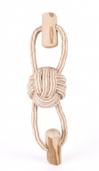 SY663 KAHVE AĞAÇLI KÖPEK DİŞ İPİ 23X5.5 CM