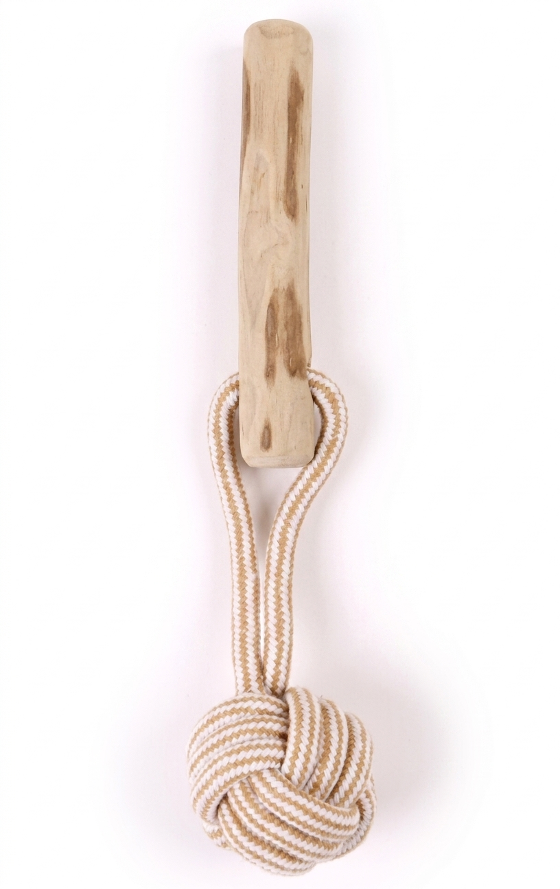 SY666 KAHVE AĞAÇLI KÖPEK DİŞ İPİ 26.5X5 CM