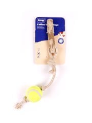 SY669 KAHVE AĞAÇLI TOPLU KÖPEK DİŞ İPİ 36X6 CM