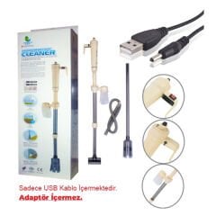JENECA AS-615B USB KABLOLU VE PİLLİ DİP SÜPÜRGESİ