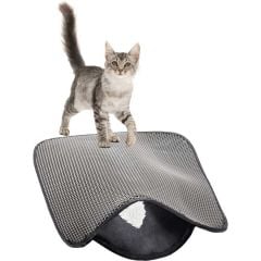 ELEKLİ KEDİ TUVALET ÖNÜ PASPASI 90X60 CM