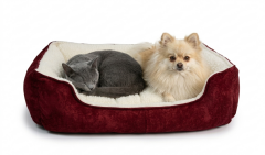 POFUDUK YATAK KIRMIZI 60X45X15 CM