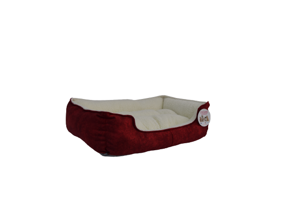 POFUDUK YATAK KIRMIZI 60X45X15 CM