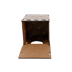 MUHABBET KUŞ YUVALIK FOLLUKSUZ 18.5X14X15 CM