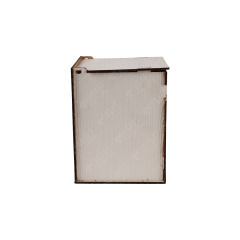 MUHABBET KUŞ YUVALIK FOLLUKSUZ 18.5X14X15 CM