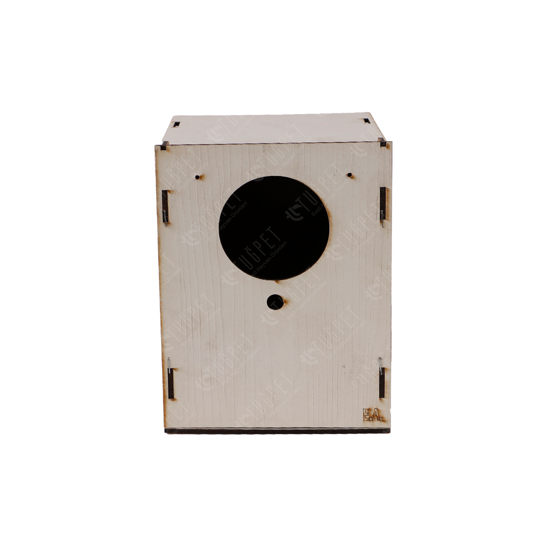 MUHABBET KUŞ YUVALIK FOLLUKSUZ 18.5X14X15 CM