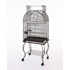830-908ADS SEHPALI PAPAĞAN KAFESİ DÖVME DEMİR (63X44X137)