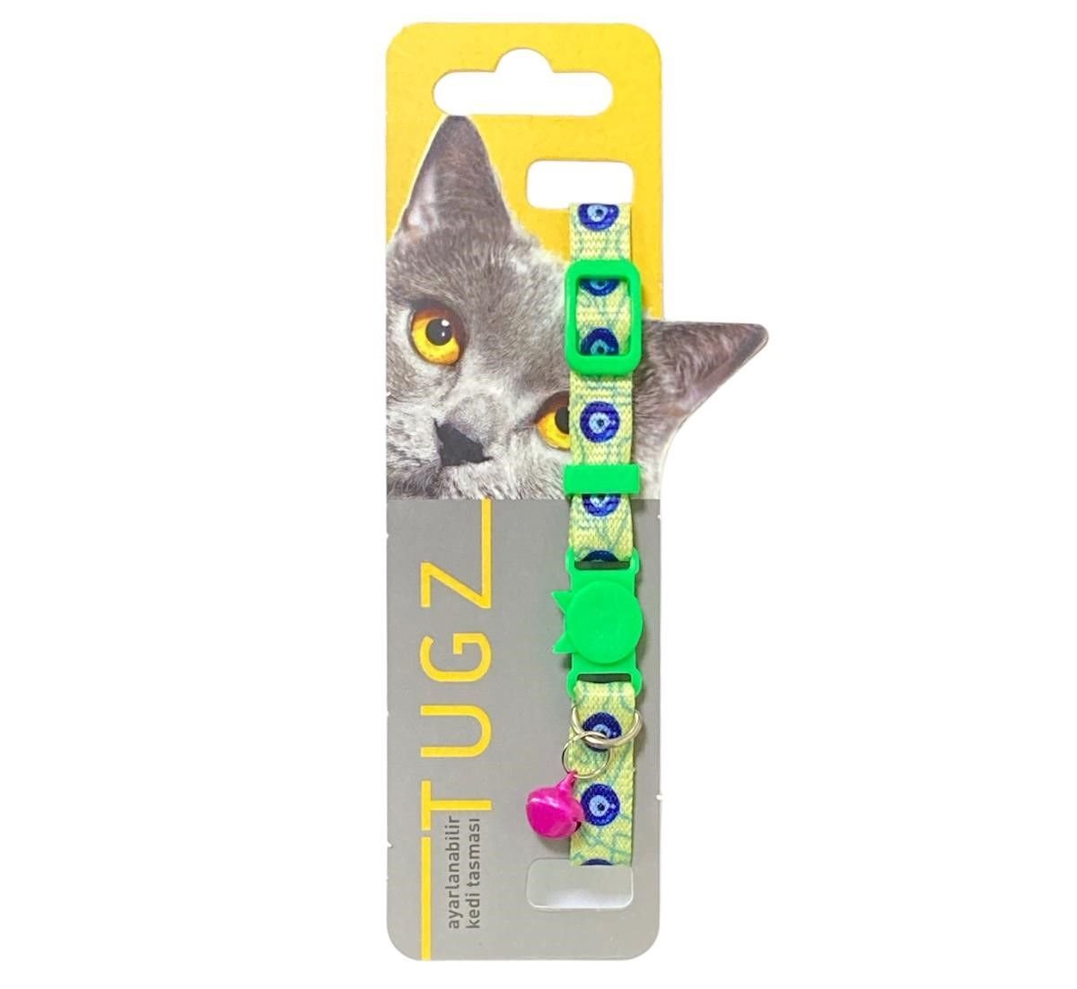 TUGZ NEON KEDİ TASMA 001