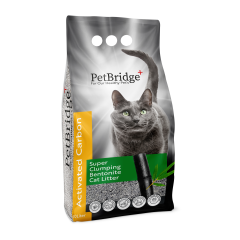PETBRİDGE AKTİF KARBONLU KEDİ KUMU 10 LT