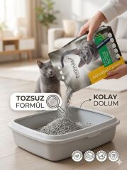 PETBRİDGE AKTİF KARBONLU KEDİ KUMU 10 LT