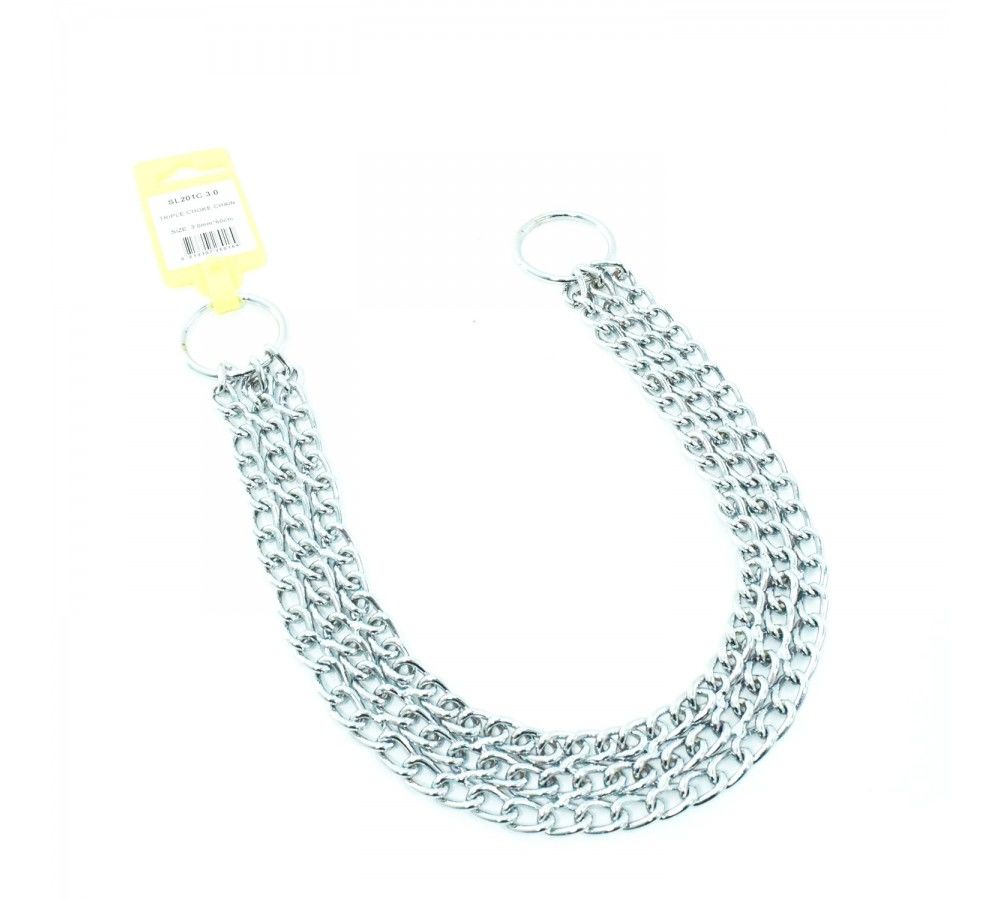 SL201C 3 ÜÇLÜ BOĞMA ZİNCİR 3 MM 60 CM