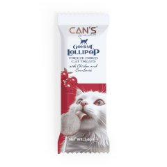 CANS LOLİPOP TAVUK&KIZILCIK 15X1,4 GR