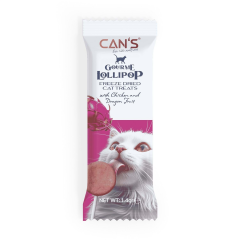 CANS LOLİPOP TAVUK&EJDER MEYVESİ 15X1,4 GR