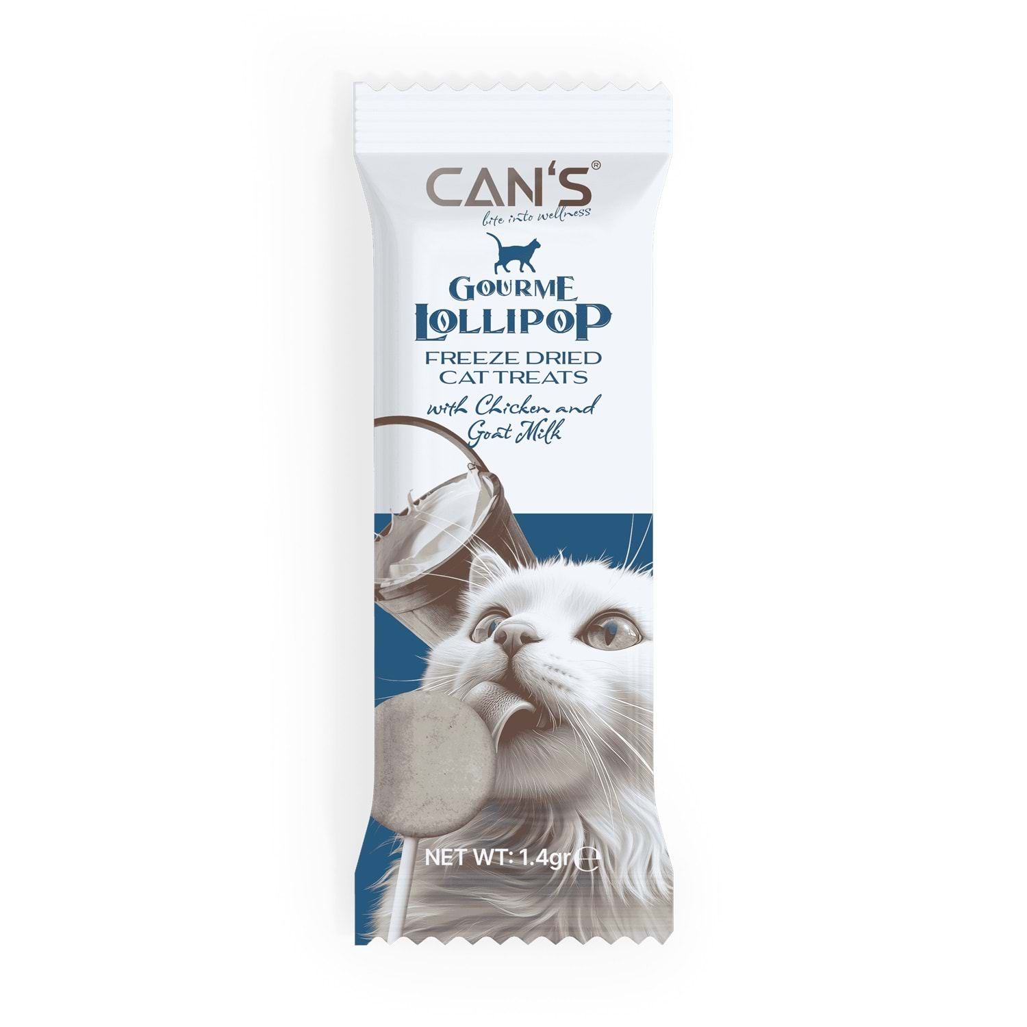 CANS LOLİPOP TAVUK&KEÇİ SÜTÜ 15X1,4 GR