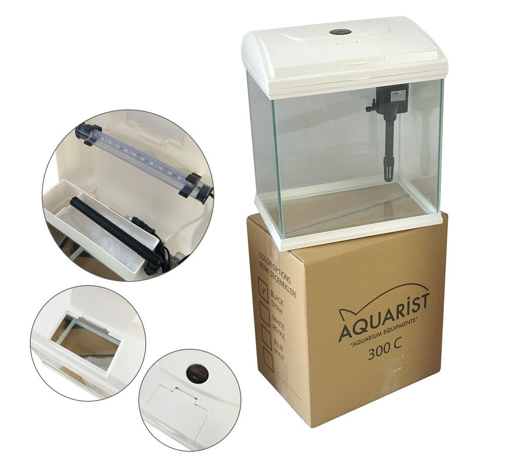 AQUARİST 300C AKVARYUM 30X20X35 CM