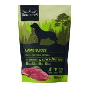 DOG CHEFS LAMB SLİCES 80 GR KUZU ETLİ DİLİM KÖPEK ÖDÜL