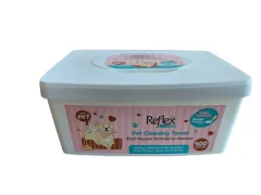 REFLEX EVCİL HAYVANLAR İÇİN ÇOK AMAÇLI HİJYENİK TEMİZLEME HAVLUSU 100'LÜ