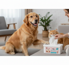 REFLEX EVCİL HAYVANLAR İÇİN ÇOK AMAÇLI HİJYENİK TEMİZLEME HAVLUSU 100'LÜ