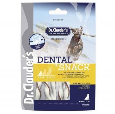 DR. CLAUDERS KÖPEK ÖDÜL DENTAL STİCK TAVUKLU 80 GR