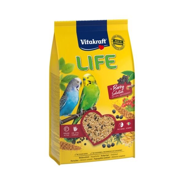VİTAKRAFT LİFE MUHABBET KUŞ YEMİ 800 GR