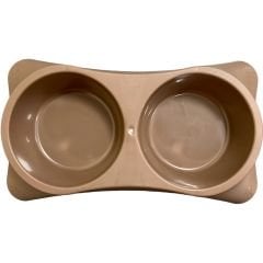 LÜX PLASTİK İKİLİ MAMA KABI