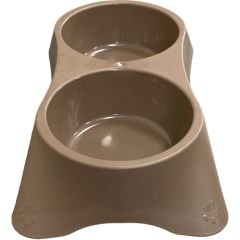 LÜX PLASTİK İKİLİ MAMA KABI