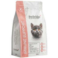 PETBRİDGE TAVUK ETLİ YAVRU KEDİ MAMASI 2 KG