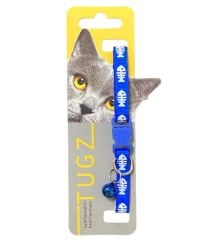 BALIK DESENLİ KEDİ BOYUN TASMASI(KOLİ İÇİ 12 ADETTİR