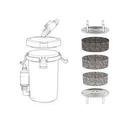 740-HW603B SUNSUN DIŞ FİLTRE 400 LT/H 6W