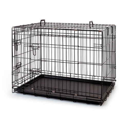50623 KATLANABİLİR KÖPEK KAFESİ 91X60X70 CM