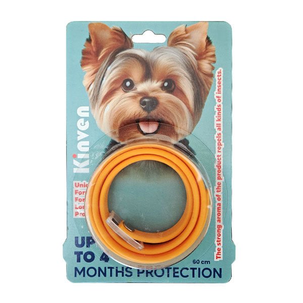 KÖPEK PİRE TASMASI 60 CM (TURUNCU)