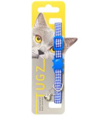 TUGZ RENKLİ EKOSELİ ÇINGIRAKLI KEDİ BOYUN TASMA (KOLİ İÇİ 12 ADETTİR)