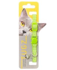 TUGZ RENKLİ EKOSELİ ÇINGIRAKLI KEDİ BOYUN TASMASI