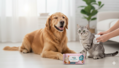 REFLEX EVCİL HAYVANLAR İÇİN ÇOK AMAÇLI HİJYENİK TEMİZLEME HAVLUSU 50'Lİ